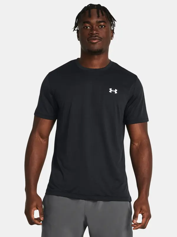 Under Armour Under Armour T-Shirt UA LAUNCH SHORTSLEEVE-BLK - Men's