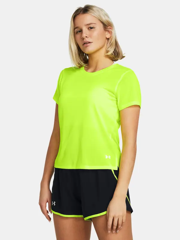 Under Armour Under Armour T-shirt UA Launch Shortsleeve-GRN - Women's
