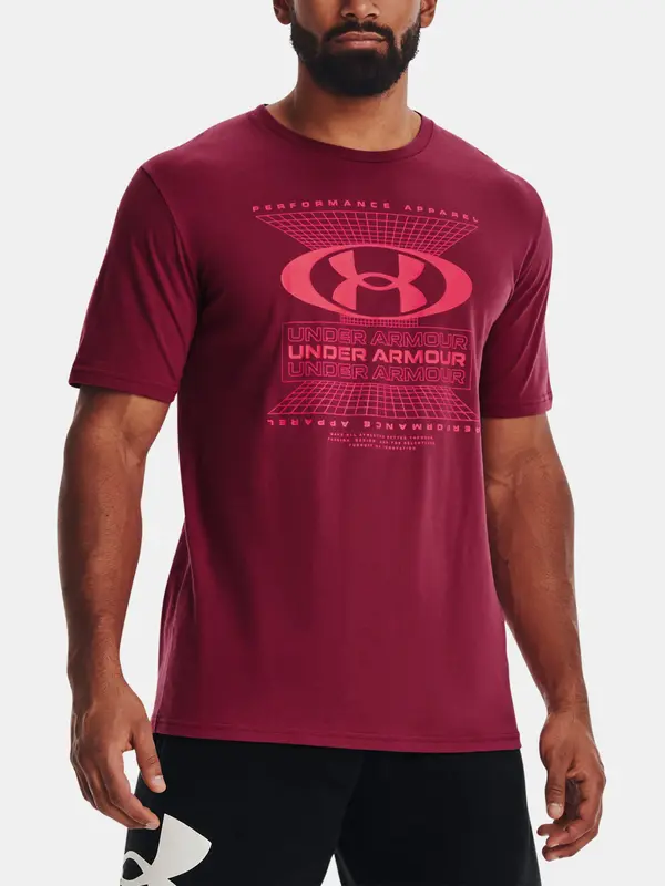 Under Armour Under Armour T-Shirt UA LOCKERTAG GRID SS-PNK - Mens