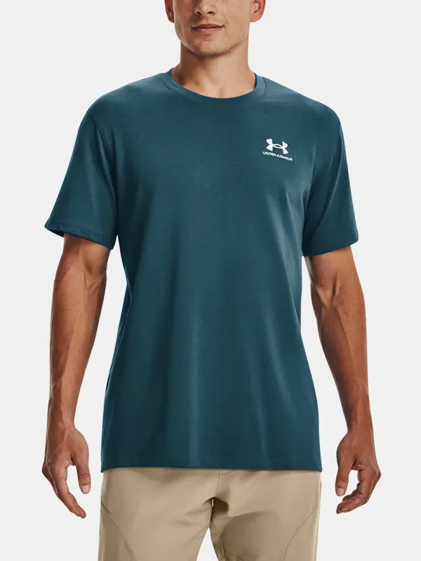 Under Armour Under Armour T-Shirt UA LOGO EMB HEAVYWEIGHT SS-BLU - Men