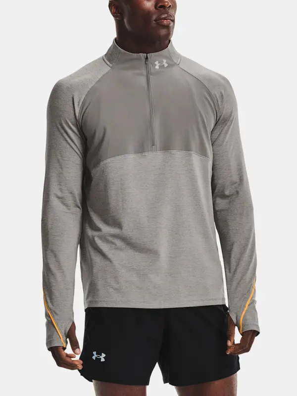 Under Armour Under Armour T-Shirt UA Qualifier Run 2.0 1/2 Zip-GRY - Men