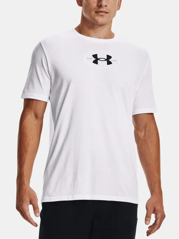Under Armour Under Armour T-Shirt UA REPEAT BRANDED SS-WHT - Men