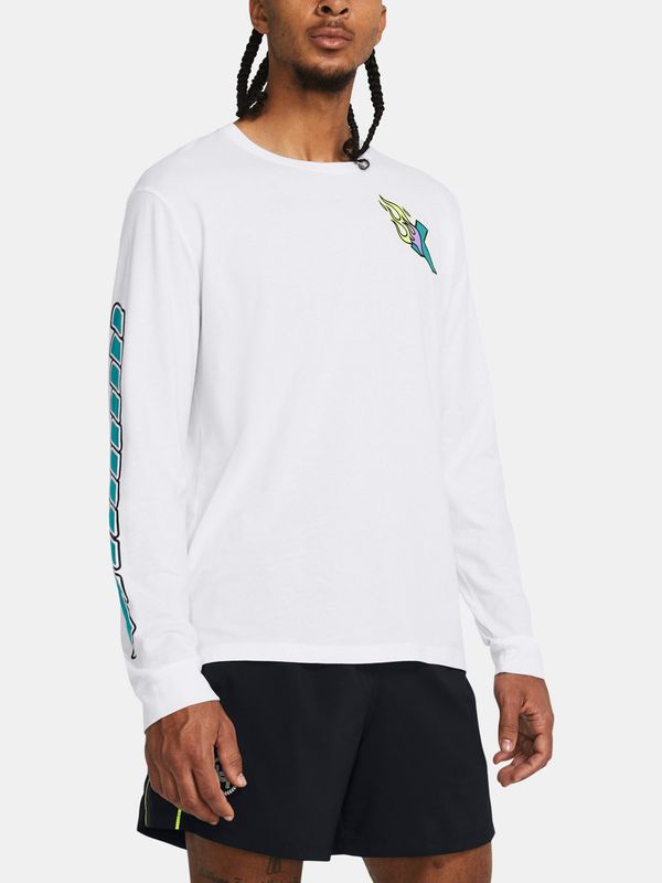 Under Armour Under Armour T-Shirt UA RUN ANYWHERE LS-WHT - Men