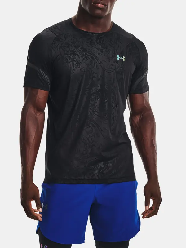 Under Armour Under Armour T-Shirt UA Rush 2.0 Emboss SS-BLK - Men