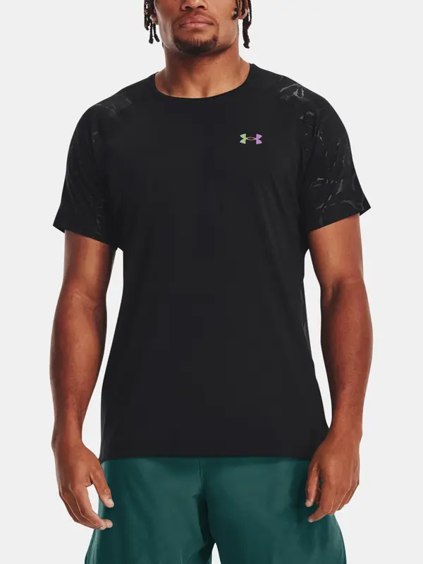 Under Armour Under Armour T-Shirt UA Rush Emboss SS-BLK - Men