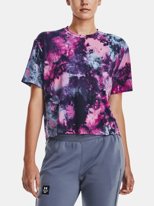 Under Armour Under Armour T-Shirt UA Rush Energy Printed Top-NVY - Women