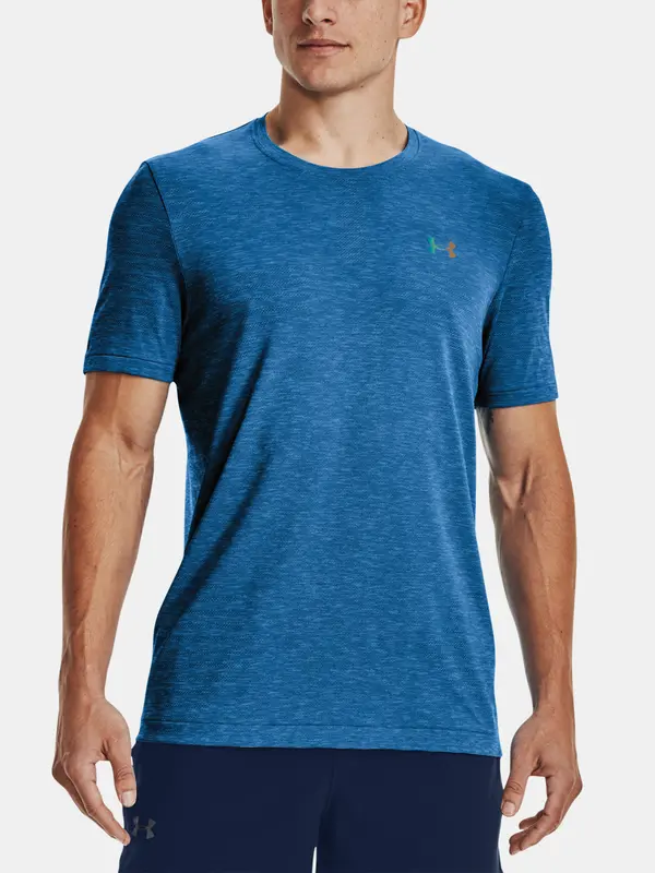 Under Armour Under Armour T-Shirt UA Rush Seamless GeoSport SS-BLU - Men