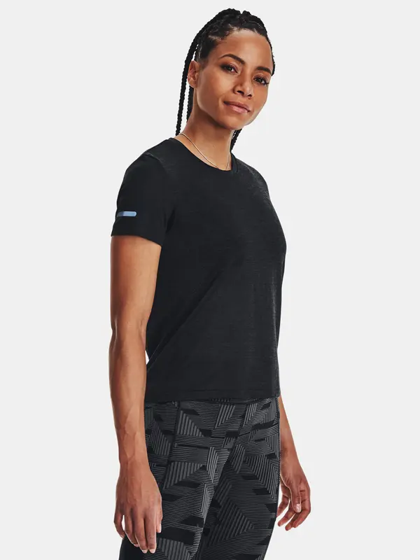Under Armour Under Armour T-Shirt UA Seamless Stride SS-BLK - Women