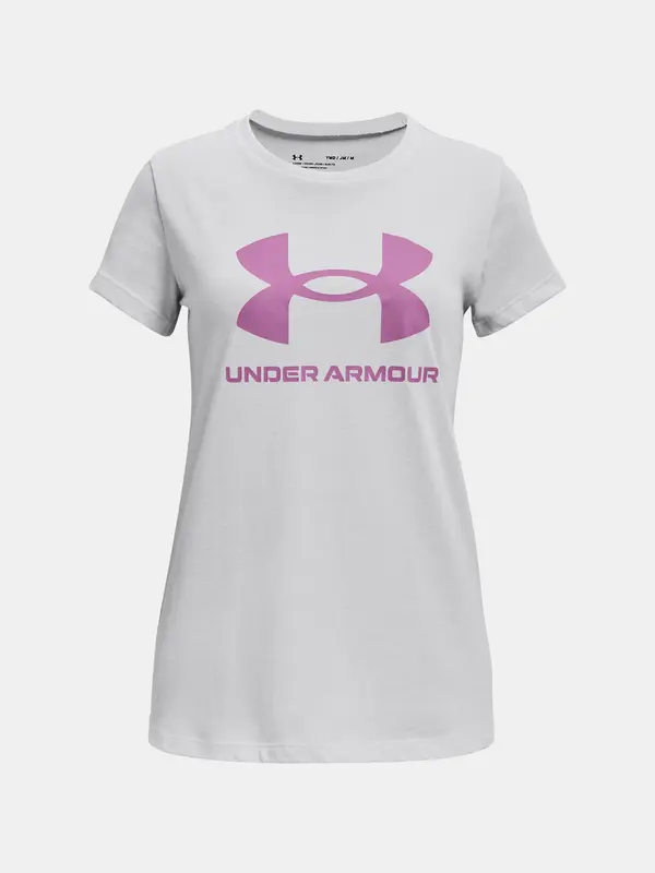 Under Armour Under Armour T-shirt UA SPORTSTYLE LOGO SS-GRY - Girls