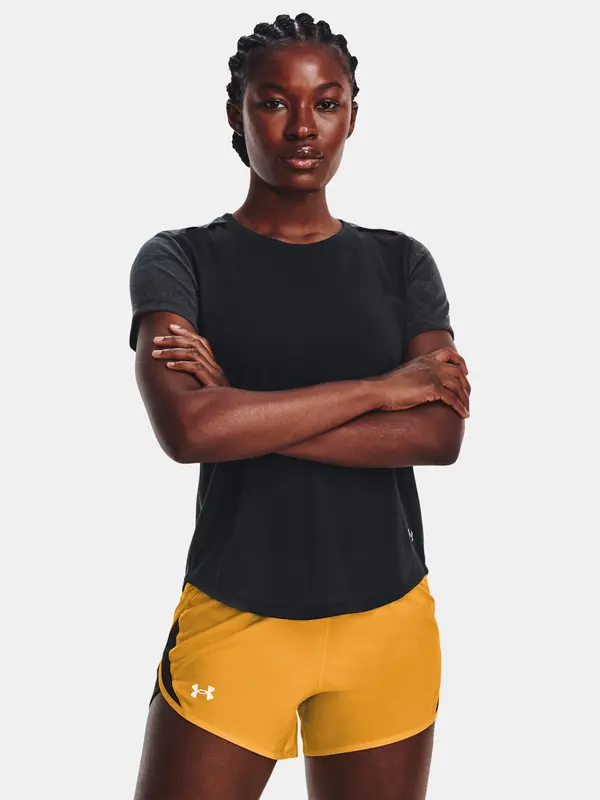 Under Armour Under Armour T-Shirt UA Streaker SnowCloud SS-BLK - Women