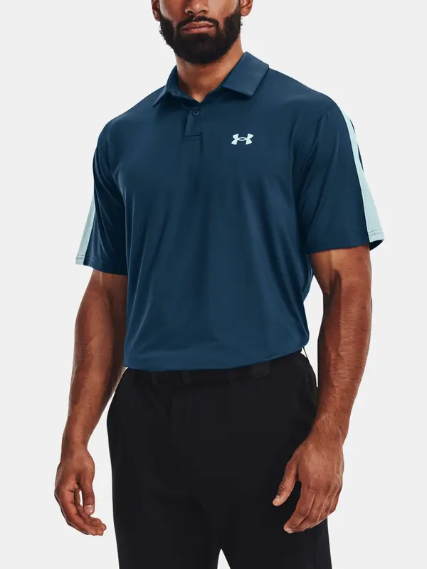 Under Armour Under Armour T-Shirt UA T2G Blocked Polo-BLU - Men