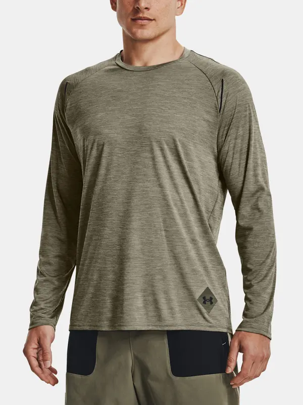 Under Armour Under Armour T-Shirt UA Terrain Longsleeve-GRN - Men