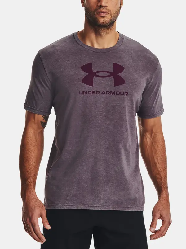 Under Armour Under Armour T-Shirt UA WASH TONAL SPORTSTYLE SS-PPL - Men