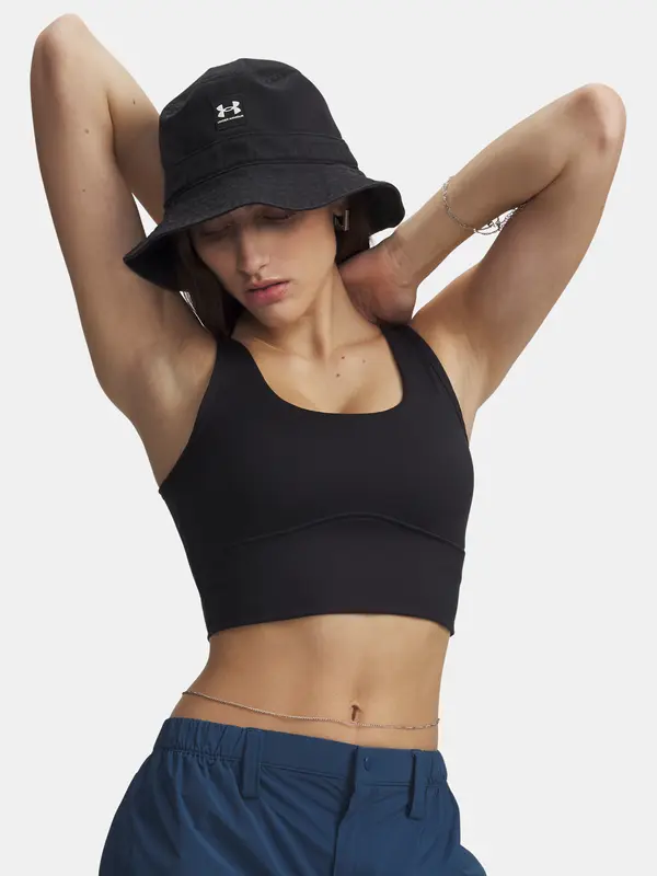 Under Armour Under Armour Tank Top Meridian Fitted Crop Tank-BLK - Women