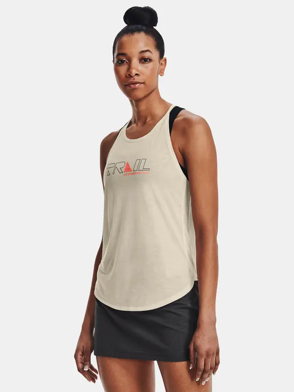 Under Armour Under Armour Tank Top UA Run Trail Tank-BRN - Women