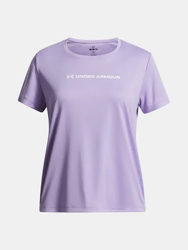 Under Armour Under Armour Tech Wordmark Graphic SS-PPL Girls' T-Shirt - Girls