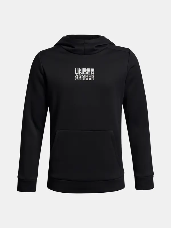 Under Armour Under Armour UA Armour Flc Retro Grphc HD-BLK Boys' Sweatshirt - Boys