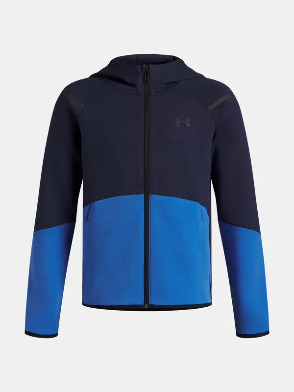 Under Armour Under Armour UA B Unstoppable Flc FZ-BLU Boys' Sweatshirt - Boys
