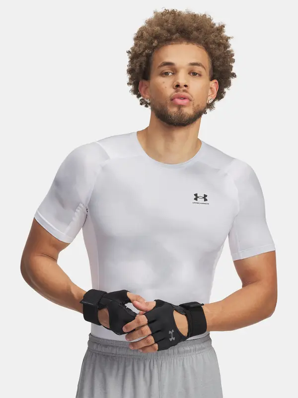 Under Armour Under Armour UA HG Armour Printed SS-WHT Men's T-Shirt - Men's