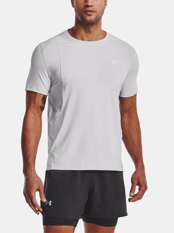 Under Armour Under Armour UA Iso-Chill Laser Tee-GRY T-Shirt - Mens