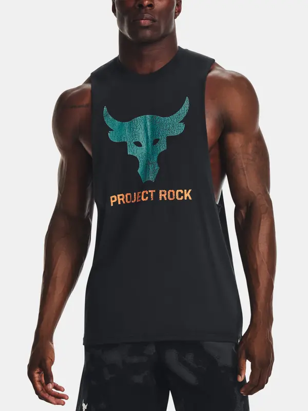 Under Armour Under Armour UA PJT ROCK BRAHMA BULL TANK-BLACK
