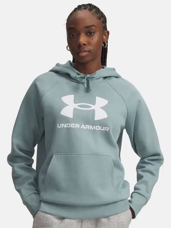 Under Armour Under Armour UA Rival Fleece Big Logo HD-GRN Women's Sweatshirt - Women's