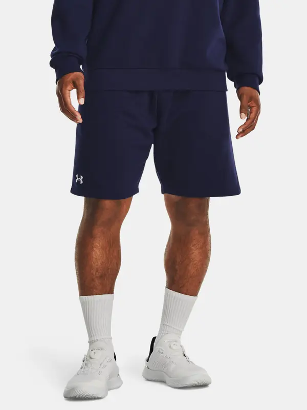 Under Armour Under Armour UA Rival Fleece Shorts-BLU - Mens