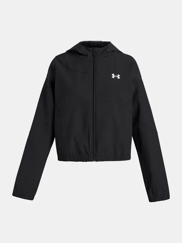 Under Armour Under Armour UA Rival Woven HD Jacket-BLK Girls' Jacket - Girls