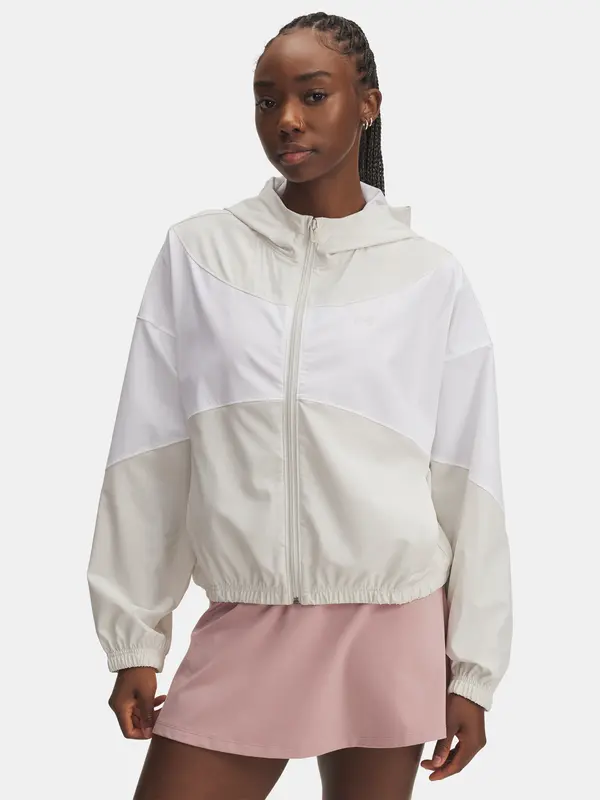 Under Armour Under Armour UA Rival Woven Jkt HD-WHT Women's Jacket - Ladies