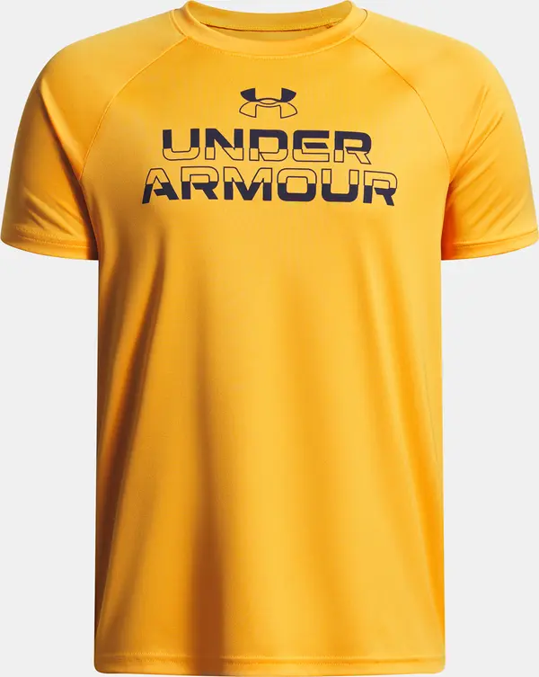 Under Armour Under Armour UA Tech Split Wordmark SS-ORG T-Shirt for Boys - Boys