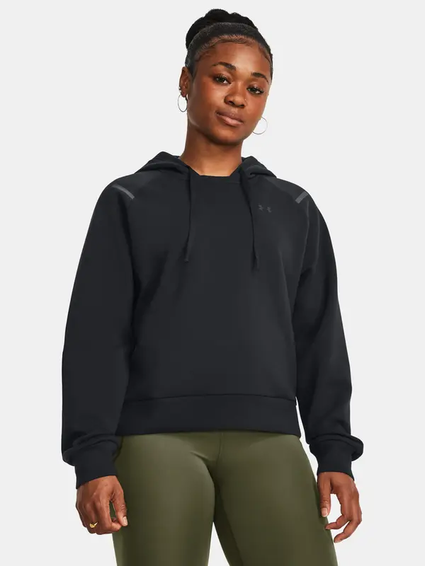 Under Armour Under Armour Unstoppable Flc Hoodie-BLK - Women