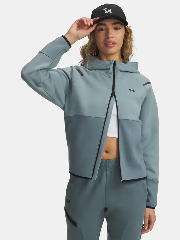 Under Armour Under Armour Unstoppable Fleece FZ-GRN Women's Sweatshirt - Women's