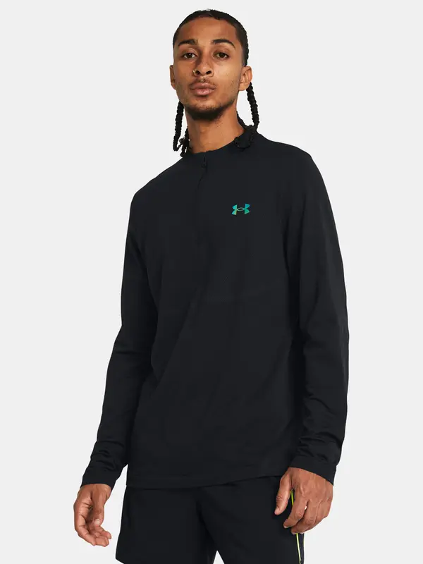 Under Armour Under Armour Vanish Elite Seamless 1/4 Zp-BLK T-Shirt - Men's