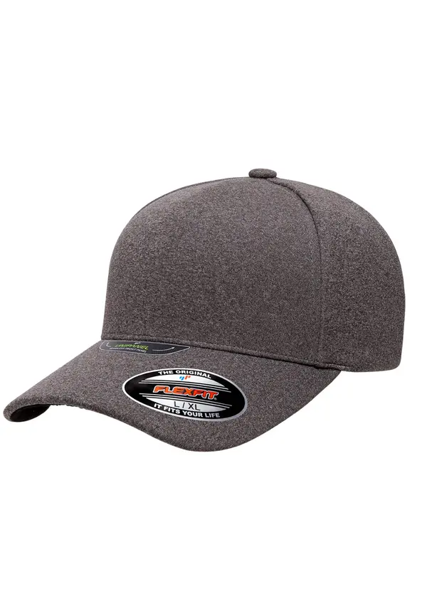 Flexfit Unipanel Melange Cap melangeheathergrey