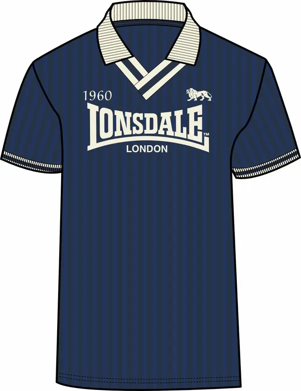 Lonsdale Унисекс футболна фланелка Lonsdale с нормален крой