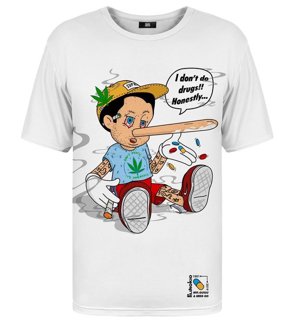 Mr. GUGU & Miss GO Унисекс тениска Mr. GUGU & Miss GO Graphic printed