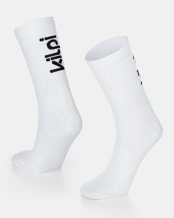 Kilpi Unisex cycling socks KILPI CYCLER-U White