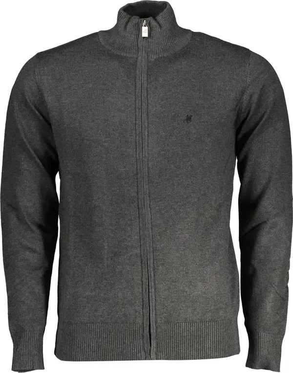 U.S. GRAND US GRAND POLO CARDIGAN MEN'S GREY