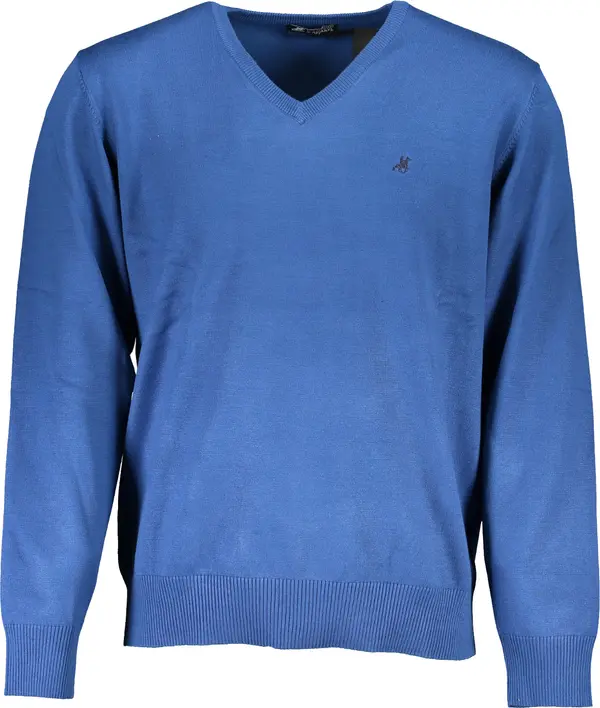 U.S. GRAND US GRAND POLO MEN'S BLUE SHIRT