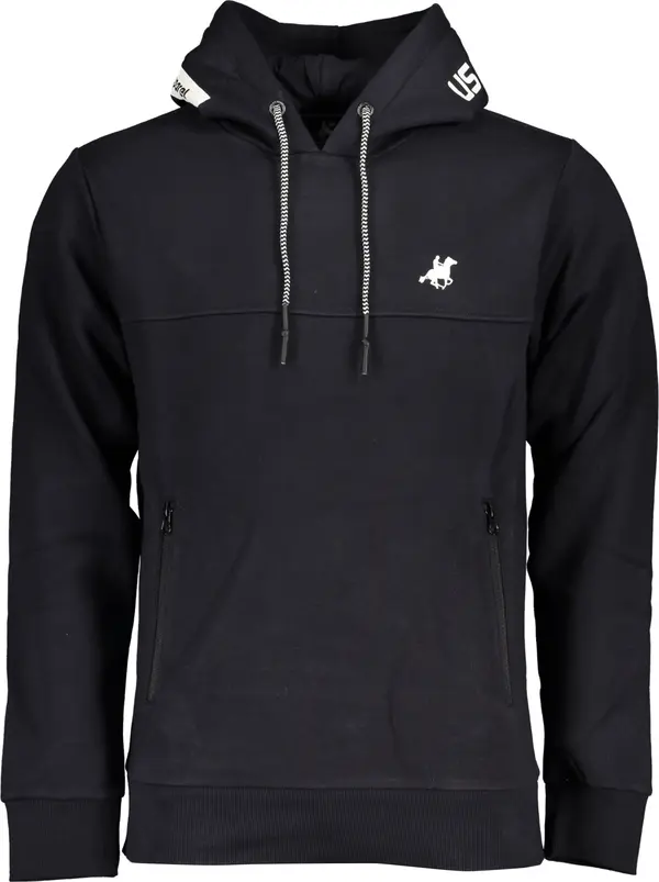 U.S. GRAND US GRAND POLO MEN'S BLUE ZIPLESS SWEATSHIRT