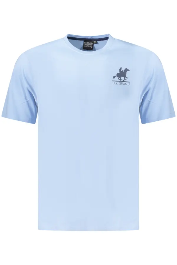 U.S. GRAND US GRAND POLO SHORT SLEEVE T-SHIRT MEN'S BLUE