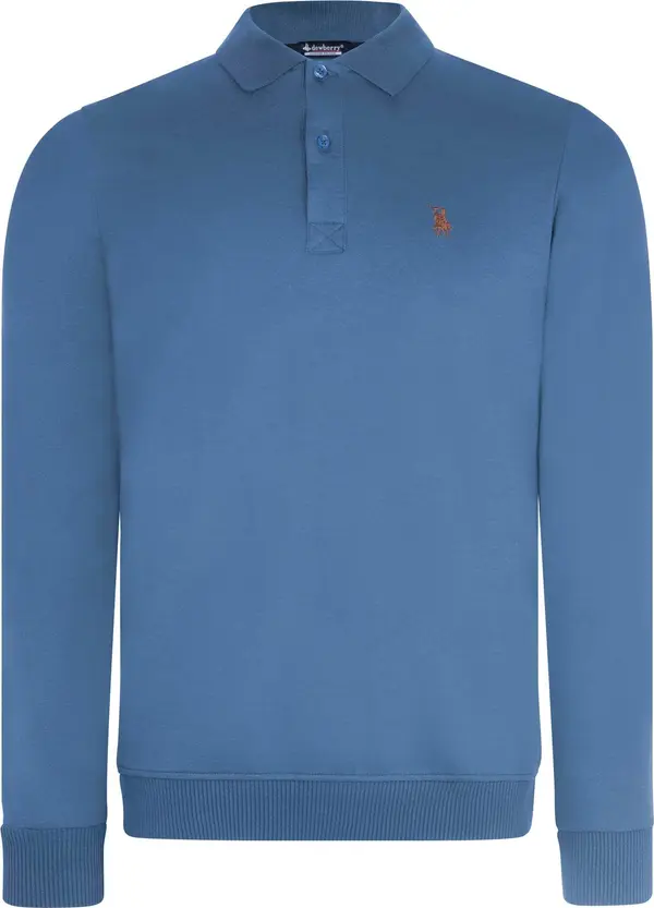 dewberry V9007 DEWBERRY MEN'S SWEATSHIRT-INDIGO