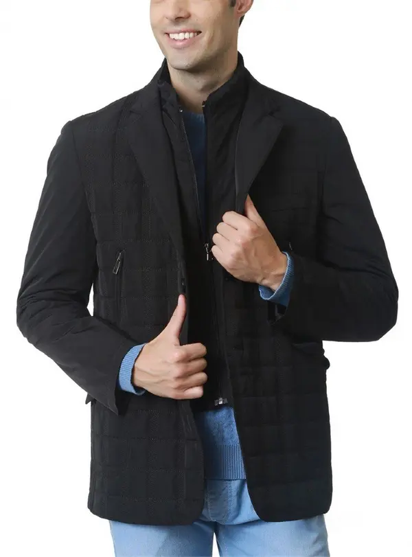 dewberry Ватирано палто в цвят едър боровинка