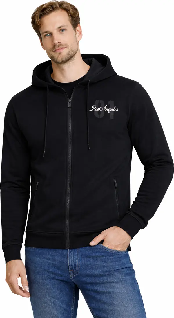 VENTUS Ventus - Мъжки суичър с качулка - M-519 Черен