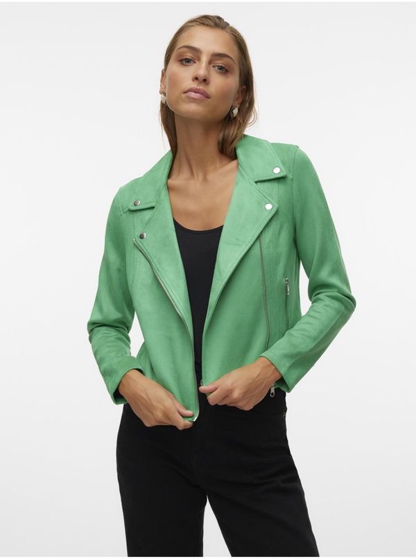 Vero Moda Vero Moda Jose Green Women's Suede Jacket - Women