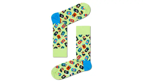 Happy Socks Весели чорапи Can Sock Green