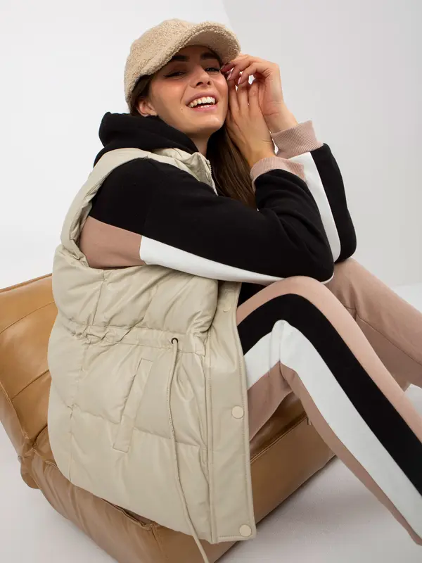 May By Shining Star Vest-AI-KZ-MC364.94-light beige