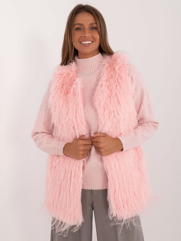 Wool Fashion Italia Vest-AT-KZ-2349-1.31P-light pink