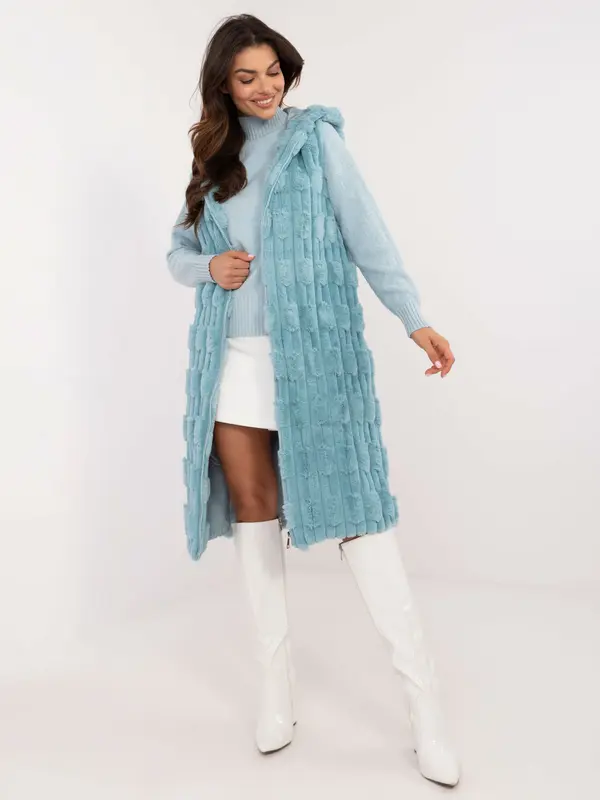 Wool Fashion Italia Vest-AT-KZ-2368-1.06-mint