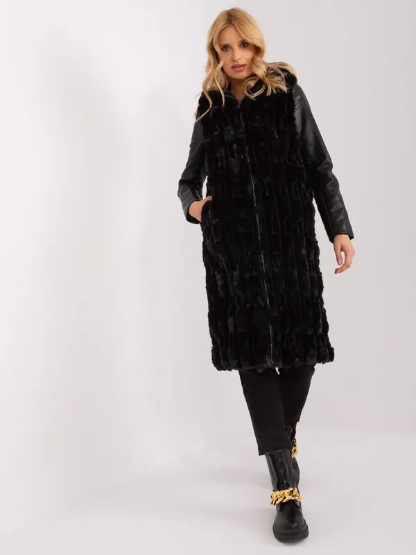 Wool Fashion Italia Vest-AT-KZ-2368-1.13-black